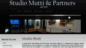 What Studiomutti.com website looked like in 2018 (6 years ago)