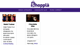 What Shoppla.it website looked like in 2018 (6 years ago)