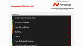 What Solsourcearchitecture.com website looked like in 2018 (6 years ago)