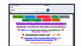 What Superonleech.biz website looked like in 2018 (6 years ago)