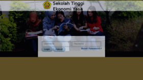 What Student.stieyasaanggana.ac.id website looked like in 2018 (6 years ago)