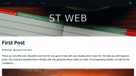 What St4students.wordpress.com website looked like in 2018 (6 years ago)