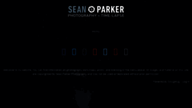 What Sean-parker.com website looked like in 2018 (6 years ago)