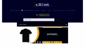 What Starpromotions.com.au website looked like in 2018 (6 years ago)