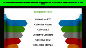 What Sewingcollective.com website looked like in 2018 (6 years ago)