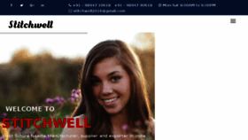 What Stitchwell.co.in website looked like in 2018 (6 years ago)