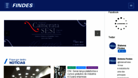 What Sistemafindes.org.br website looked like in 2018 (6 years ago)