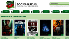 What Sockshare.ag website looked like in 2018 (6 years ago)