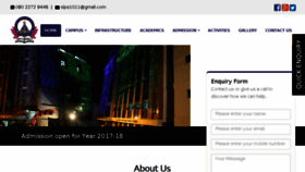 What Srilakshmipublicschool.com website looked like in 2018 (6 years ago)