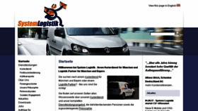 What System-logistik.de website looked like in 2018 (6 years ago)