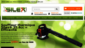 What Silexfrance.fr website looked like in 2018 (6 years ago)