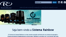 What Sistemarainbow.com.br website looked like in 2018 (6 years ago)