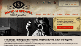 What Spindelvisions.com website looked like in 2018 (6 years ago)
