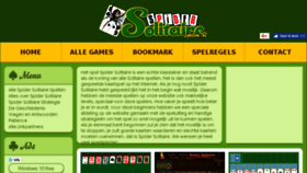 What Spidersolitairespelen.nl website looked like in 2018 (6 years ago)