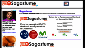 What Sagastume.com website looked like in 2018 (6 years ago)