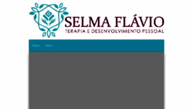 What Selmaflavio.com.br website looked like in 2018 (6 years ago)