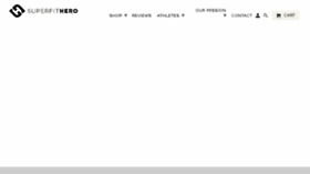 What Superfithero.com website looked like in 2018 (6 years ago)