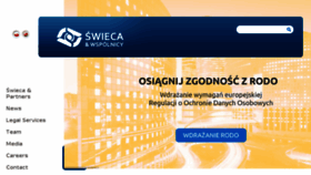 What Swwp.pl website looked like in 2018 (6 years ago)