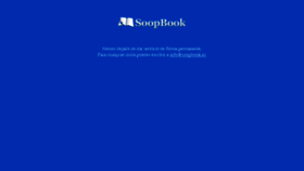 What Soopbook.es website looked like in 2018 (6 years ago)