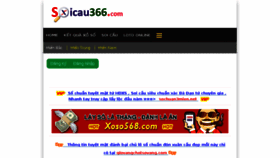 What Soicau366.com website looked like in 2018 (6 years ago)