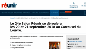 What Salonreunir.com website looked like in 2018 (6 years ago)