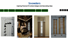 What Snowders.com website looked like in 2018 (6 years ago)