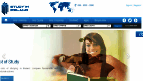 What Studyinireland.info website looked like in 2018 (6 years ago)