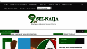 What See-naija.com website looked like in 2018 (6 years ago)