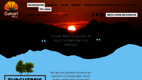 What Sunsetmavi.com website looked like in 2018 (6 years ago)