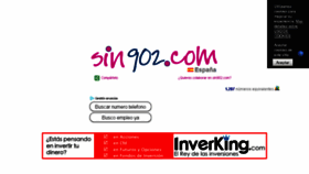 What Sin902.com website looked like in 2018 (6 years ago)
