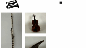 What Symphonyforabrokenorchestra.org website looked like in 2018 (6 years ago)