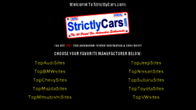 What Strictlycars.com website looked like in 2018 (6 years ago)