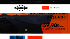 What Scooter.com.tr website looked like in 2018 (6 years ago)