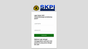 What Skpi.usm.ac.id website looked like in 2018 (6 years ago)
