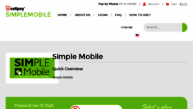 What Simplemobile.cellpay.us website looked like in 2018 (6 years ago)