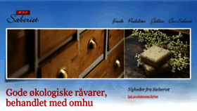 What Saeberiet.dk website looked like in 2018 (6 years ago)