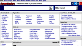 What Searchalot.com website looked like in 2018 (7 years ago)