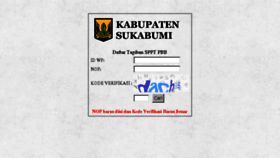 What Sukabumikab.v-tax.id website looked like in 2018 (6 years ago)
