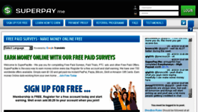 What Superpay.me website looked like in 2018 (7 years ago)