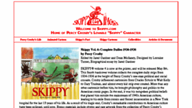 What Skippy.com website looked like in 2018 (6 years ago)
