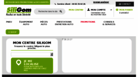 What Siligom.fr website looked like in 2018 (6 years ago)
