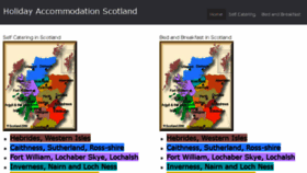What Scotland2000.com website looked like in 2018 (6 years ago)
