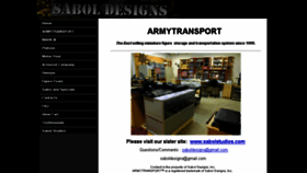 What Saboldesigns.net website looked like in 2018 (6 years ago)