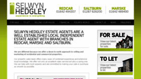 What Selwynhedgley.com website looked like in 2018 (6 years ago)