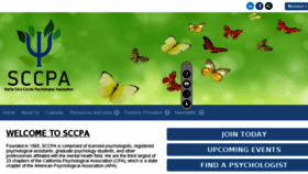 What Sccpa.org website looked like in 2018 (6 years ago)