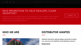 What Steeltailor.com website looked like in 2018 (6 years ago)