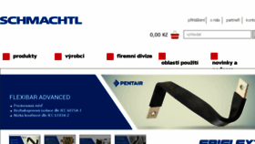 What Schmachtl.cz website looked like in 2018 (6 years ago)