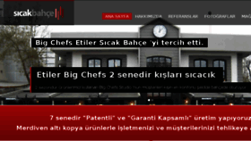 What Sicakbahce.com website looked like in 2018 (6 years ago)