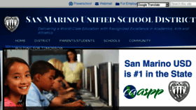 What Smusd.us website looked like in 2018 (6 years ago)