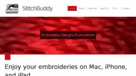 What Stitchbuddy.de website looked like in 2018 (6 years ago)